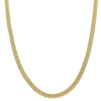 Złoty łańcuszek lisi ogon z białym złotem DIA-LAN-4242-585 3mm.jpg